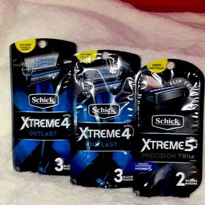 Schick extreme men razors